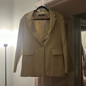 Tan blazer